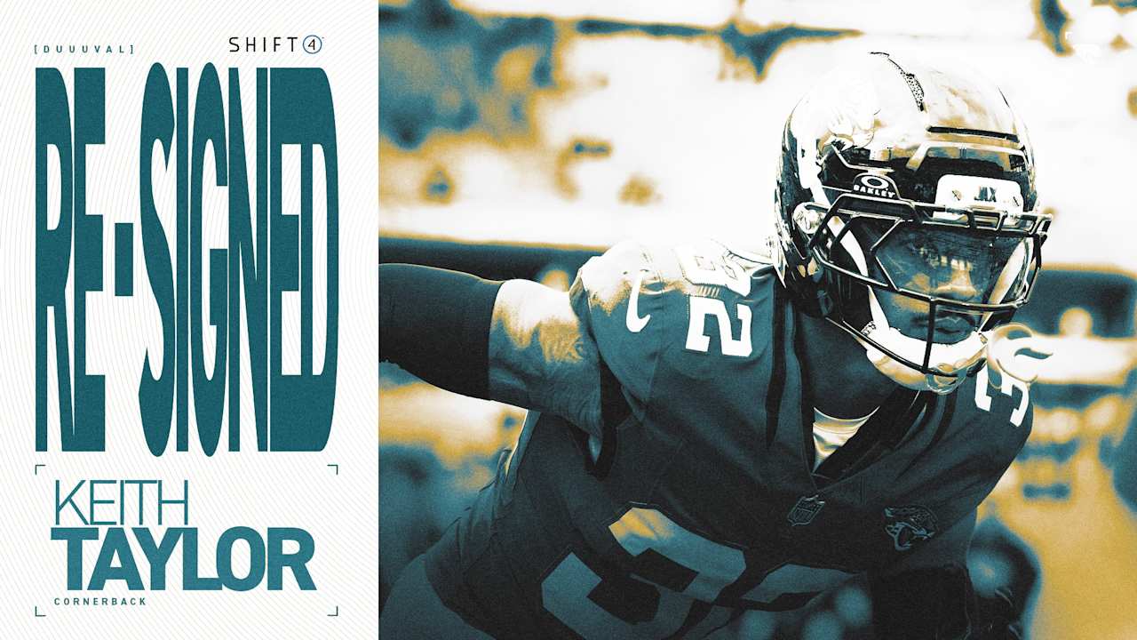 Jaguars Re-Sign CB Keith Taylor