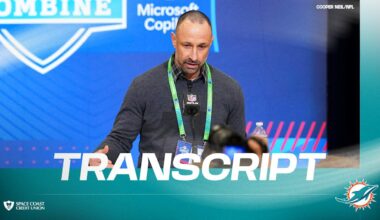 Transcript: GM Jon-Eric Sullivan NFL Combine Press Conference
