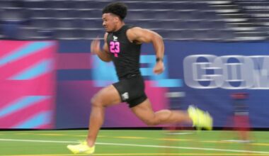 2026 NFL combine: Kenyon Sadiq breaks TE 40 record, grades for top tight ends