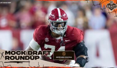 4 latest projections for the Browns 1st round picks