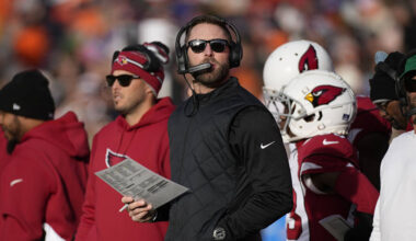 Kliff Kingsbury Arizona Cardinals LA Rams Los Angeles...