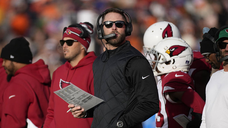 Kliff Kingsbury Arizona Cardinals LA Rams Los Angeles...