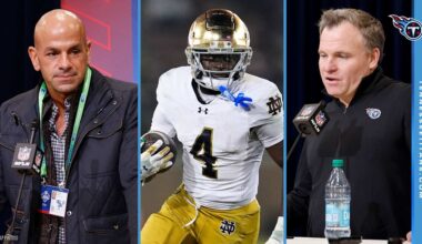 What if the Titans Fall in Love with Notre Dame RB Jeremiyah Love?