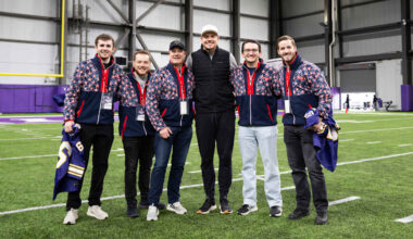 USA Curling Team Visits Vikings Before Competing in 2026 Winter Olympics