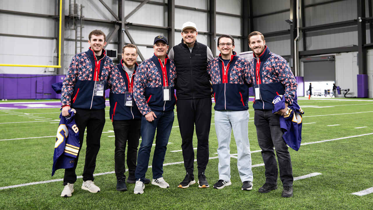 USA Curling Team Visits Vikings Before Competing in 2026 Winter Olympics