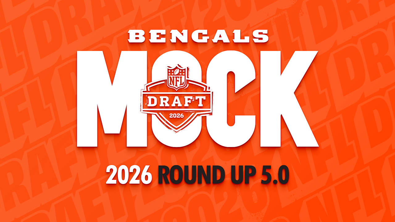 Bengals 2026 Mock Draft Roundup 5.0