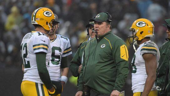 Steelers Mike McCarthy and Aaron Rodgers