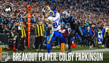Rams tight end Colby Parkinson emerges as top red zone target in career year