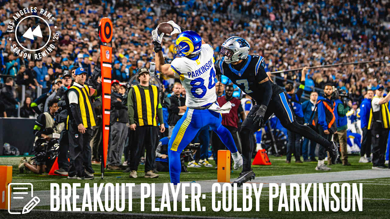 Rams tight end Colby Parkinson emerges as top red zone target in career year