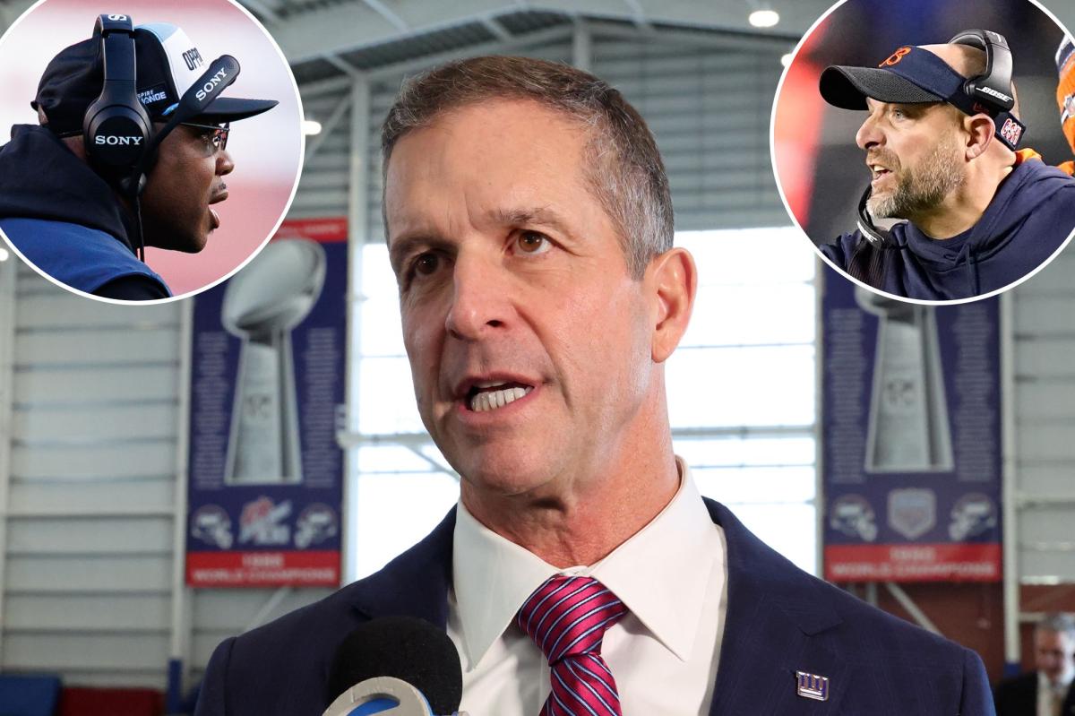 What John Harbaugh sought in assembling Giants coaching staff