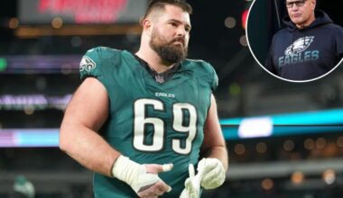 Eagles Pro-Bowl guard Landon Dickerson's NFL future in jeopardy at 27