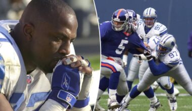 Ex-Lion Tracy Scroggins dead at 56 as family blames CTE