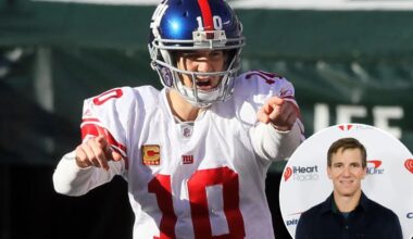 Eli Manning reacts to latest Pro Football Hall of Fame snub