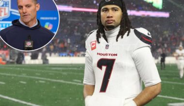 Texans GM calls out 'moronic' CJ Stroud trade speculation after playoff debacle