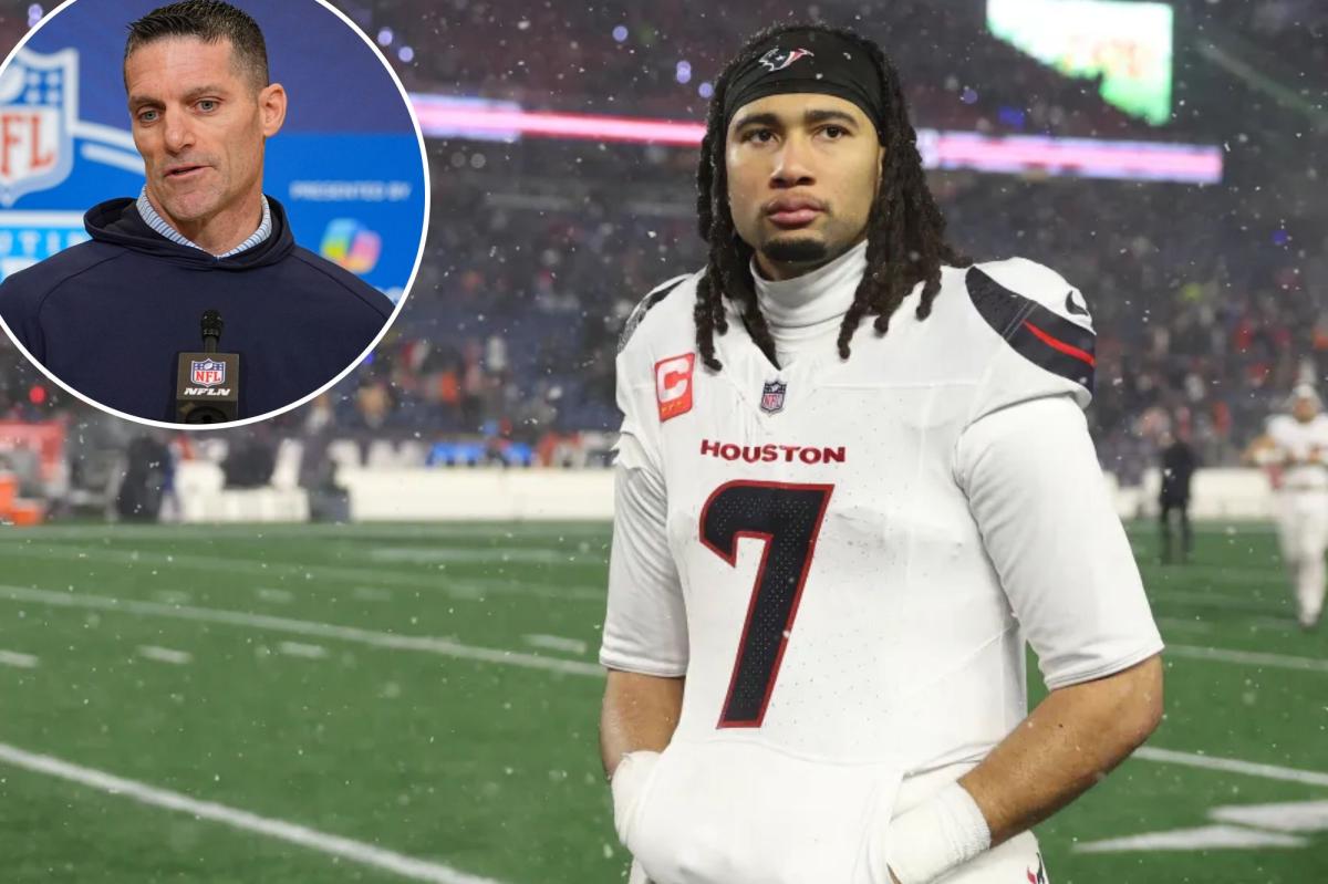 Texans GM calls out 'moronic' CJ Stroud trade speculation after playoff debacle