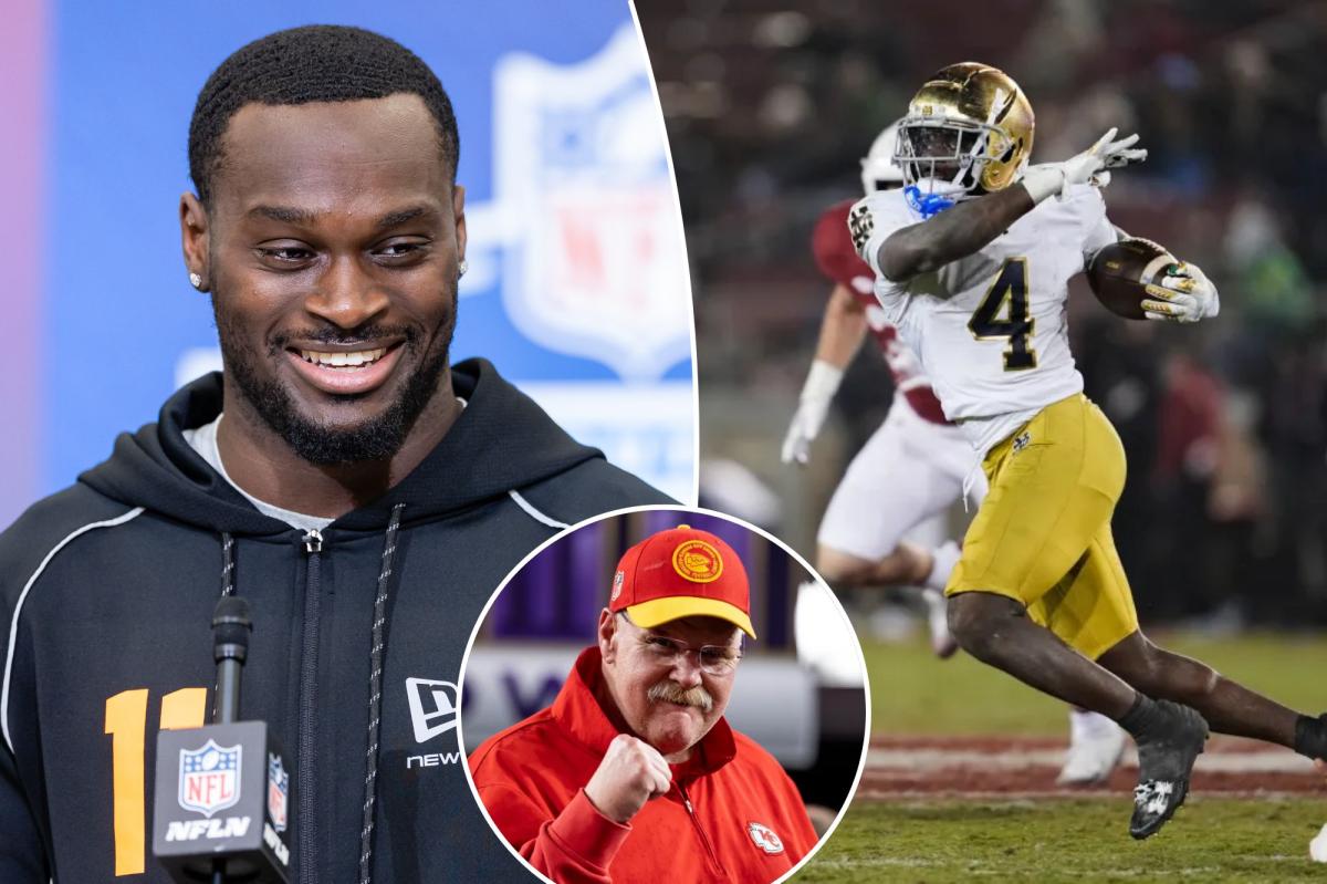 Jeremiyah Love would be perfect Chiefs NFL draft reward for rare lost season