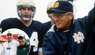 Lou Holtz's son opens up on Notre Dame legend's health fight