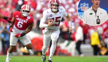 Ty Simpson makes 'best' promise as QB emerges as Jets draft possibility