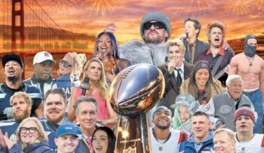 The 60 most interesting people to watch around Super Bowl 2026