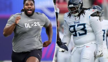 Meet T'Vondre Sweat, newest Jets trade acquisition who 'plays like a bully'