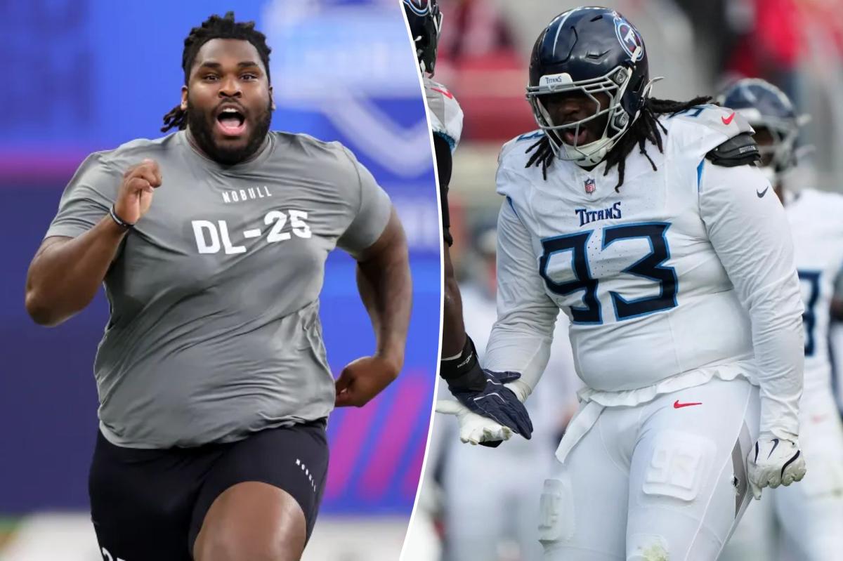 Meet T'Vondre Sweat, newest Jets trade acquisition who 'plays like a bully'