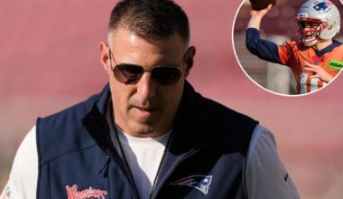 Drake Maye big reason why I wanted to coach Patriots: Mike Vrabel