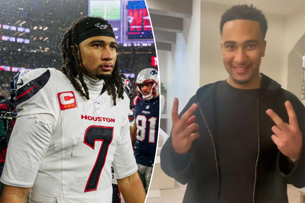 CJ Stroud shows off drastic new look after nightmare end to season