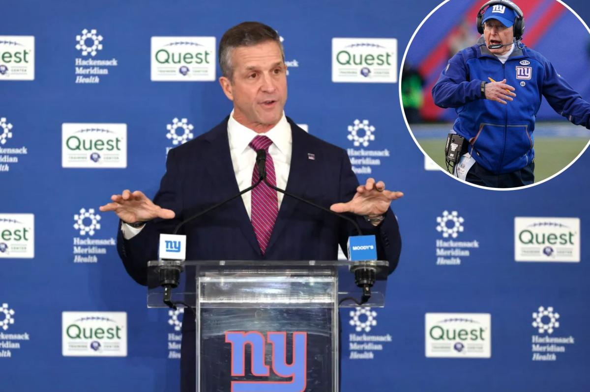 Giants need John Harbaugh to follow the Tom Coughlin blueprint