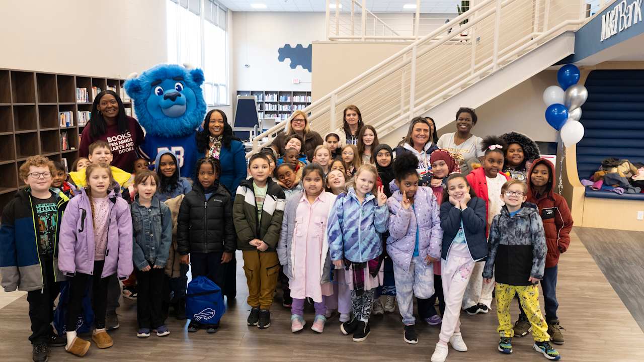 In the Community | Bills Foundation Celebrates Black History Month at Zeneta & Zaire's Book Nook