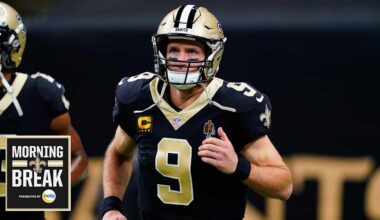Saints celebrate Drew Brees Hall of Fame announcement