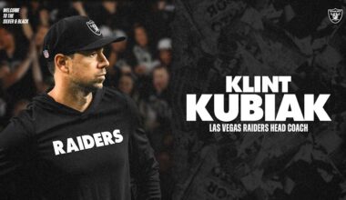 Klint Kubiak named Head Coach of the Las Vegas Raiders