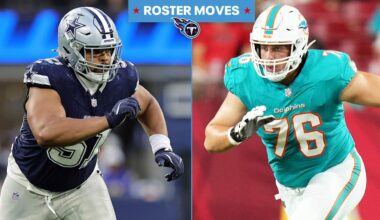 Titans Add DE Earnest Brown, Tackle Ryan Hayes