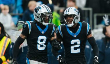 Even as snow delays Jaycee Horn, Pro Bowl teammates brag on Horn and Mike Jackson's season