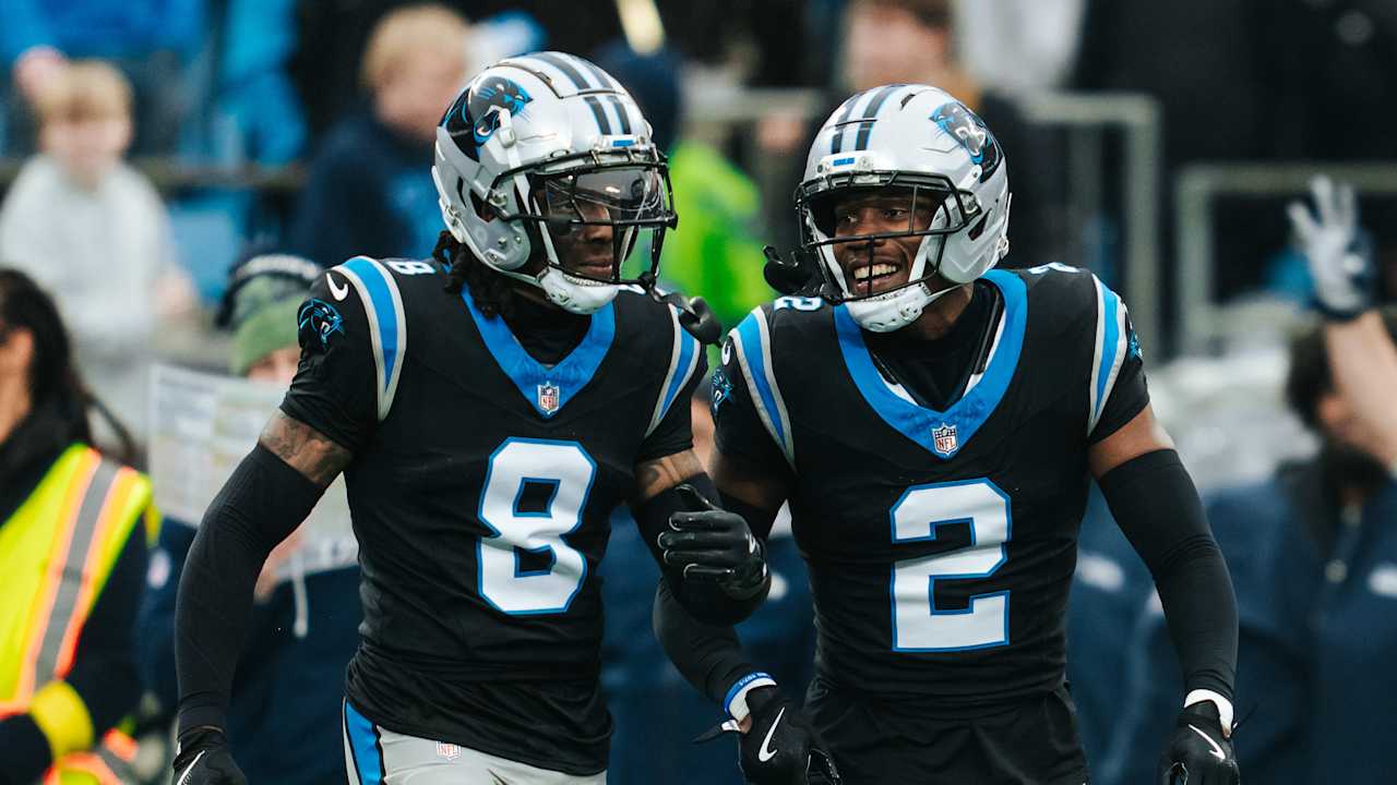 Even as snow delays Jaycee Horn, Pro Bowl teammates brag on Horn and Mike Jackson's season