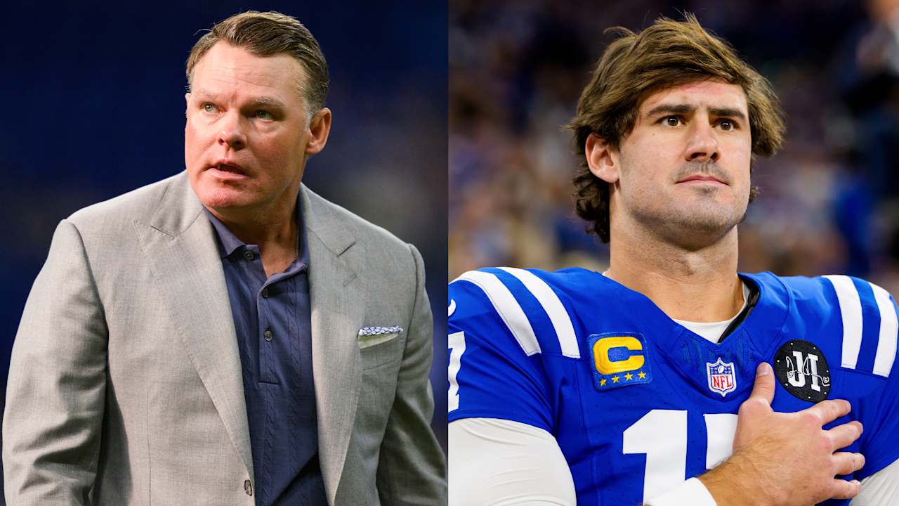 Colts GM Chris Ballard believes QB Daniel Jones has 'bright future' in Indianapolis