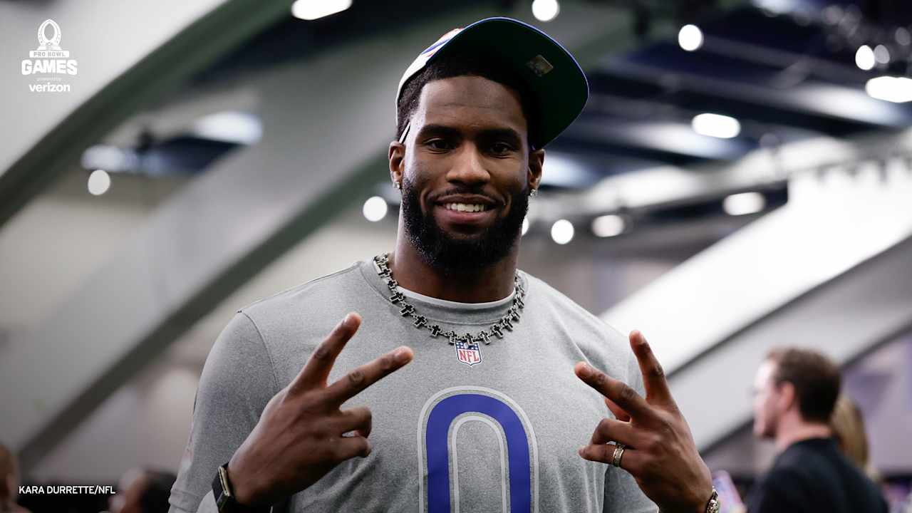 Follow Brian Burns at 2026 Pro Bowl Games