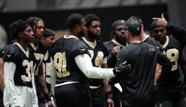 Saints scouting department wins award for top 2025 draft class