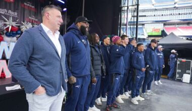 New England Patriots Super Bowl LX Send-Off Rally