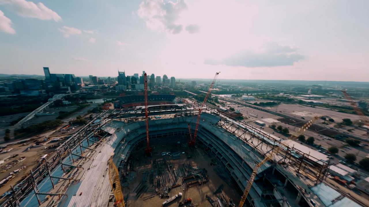 EPIC FPV Flythrough of the New Nissan Stadium
