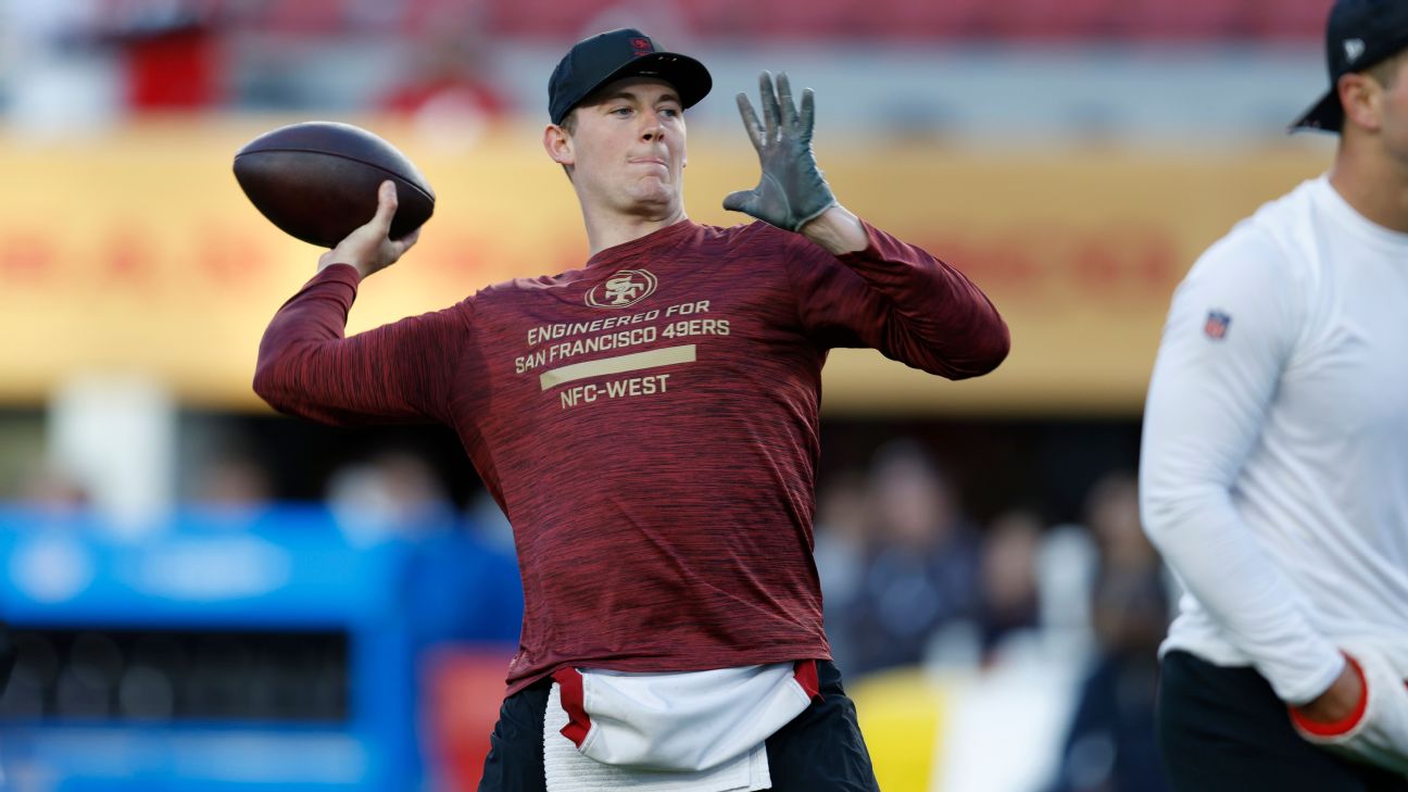 Will QB Mac Jones be on the 49ers' roster next season?