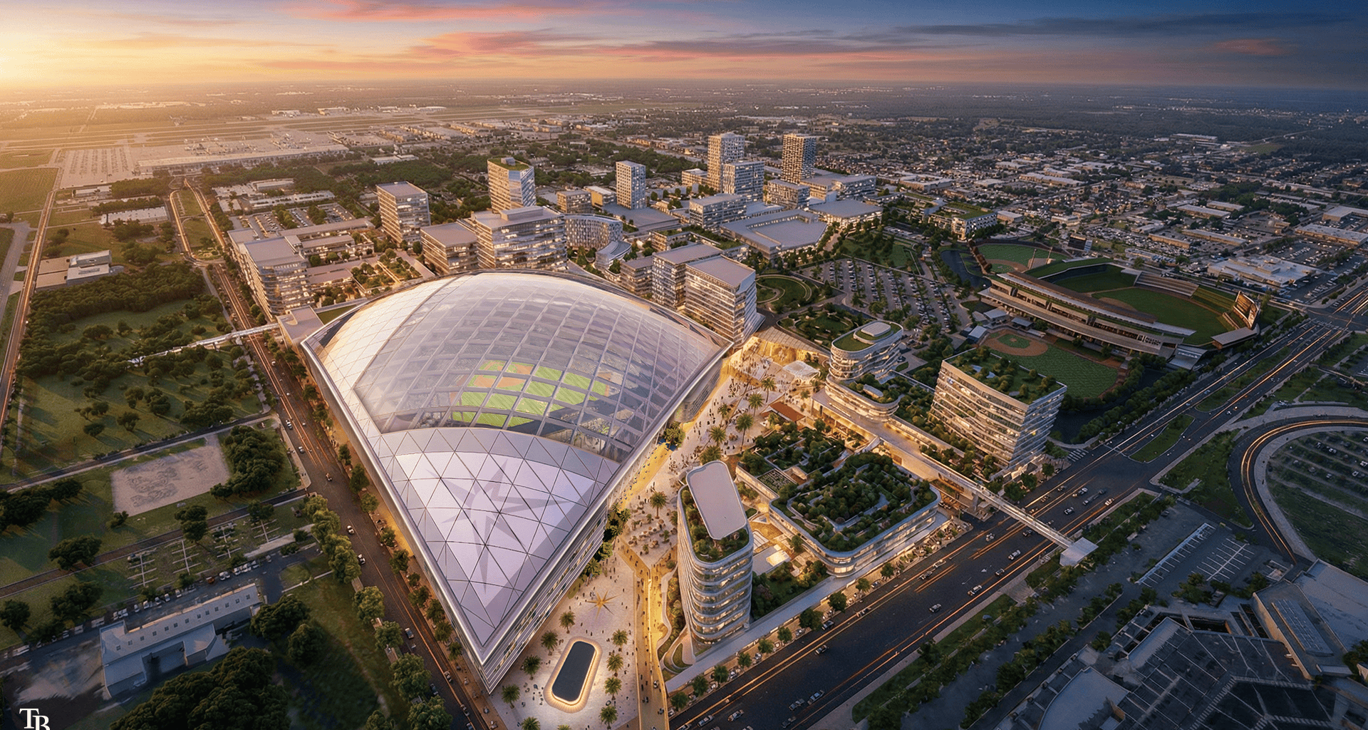 Rays unveil plans for 31,000-seat baseball stadium and mixed-use district in Tampa