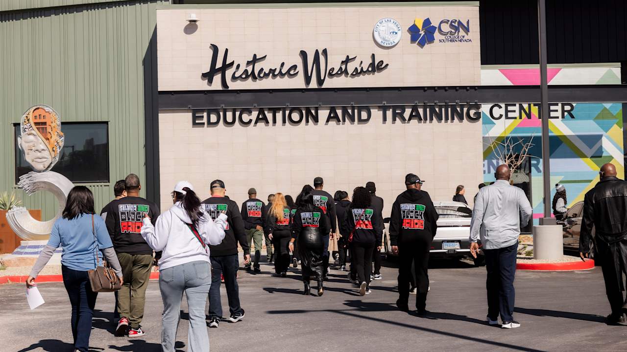 Raiders alumni, staff receive a 'priceless' learning experience in the Las Vegas Historic Westside