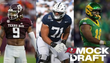 Tampa Bay Buccaneers Mock Draft 3.0
