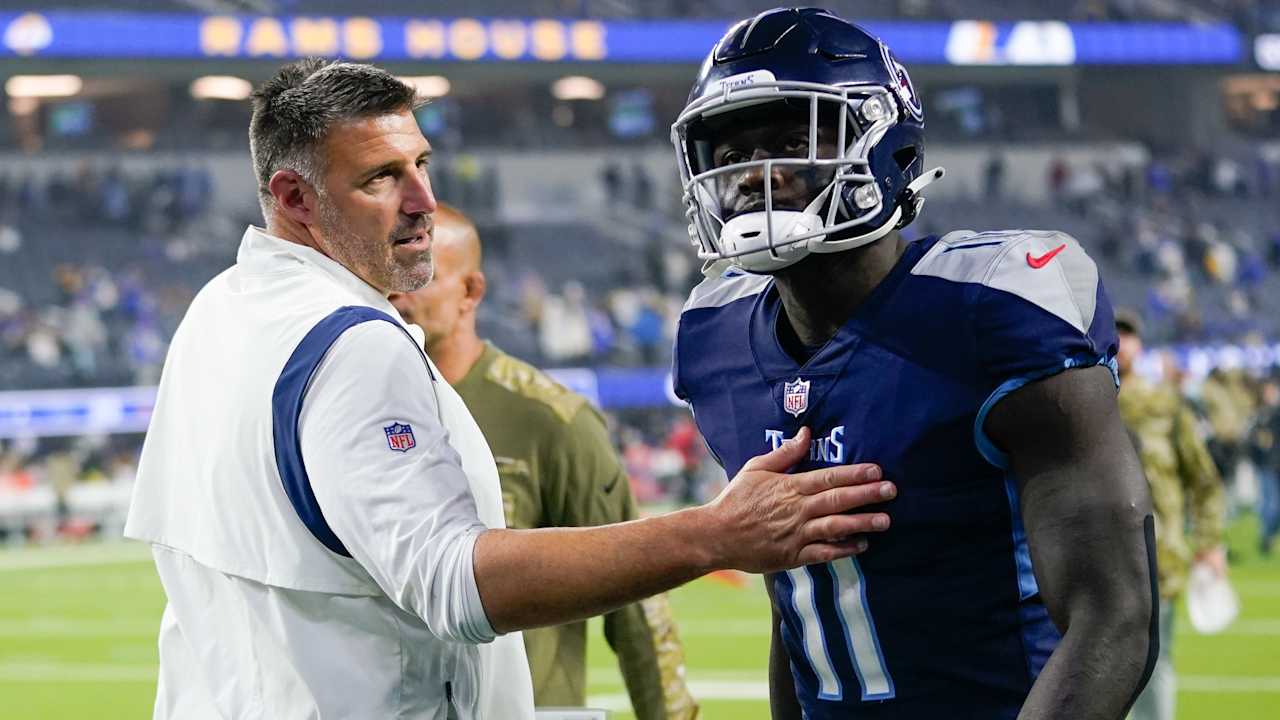 A.J. Brown used to 'hate' Mike Vrabel during time together in Tennessee 