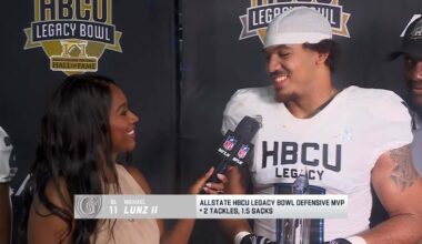 Michael Lunz II wins 2026 HBCU Legacy Bowl Defensive MVP