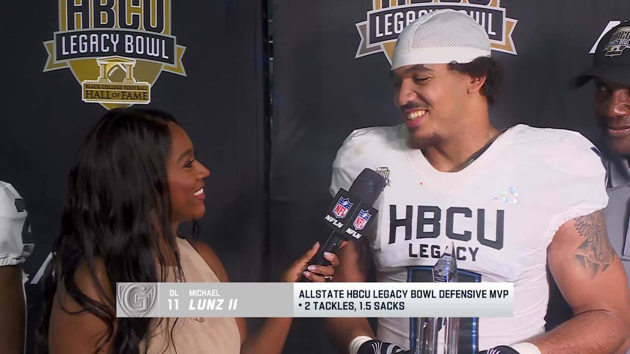 Michael Lunz II wins 2026 HBCU Legacy Bowl Defensive MVP