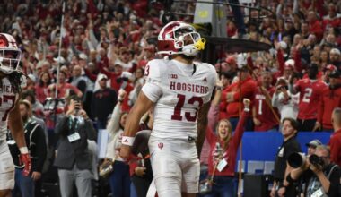 IU football WR Elijah Sarratt takes questions at NFL Draft Combine – The Daily Hoosier