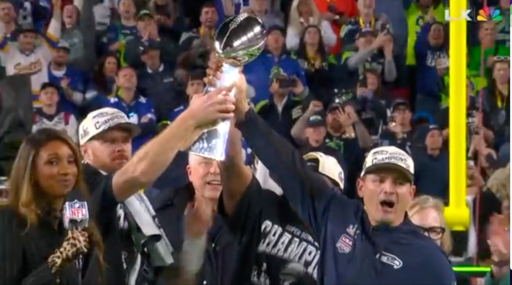 Seattle Seahawks win second championship in history with victory over New England Patriots in Super Bowl 60