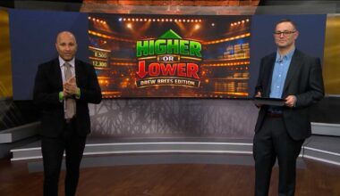 Jeff Asher tests our Drew Brees knowledge with a fun game of higher or lower