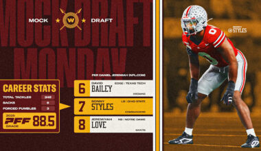 Mock Draft Monday | Daniel Jeremiah gives Commanders 'emerging' playmaker Sonny Styles